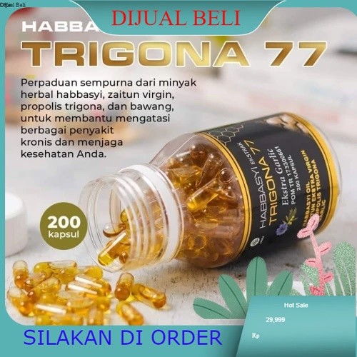 Habbasyi  Trigona 77 Ekstra Garlic 200 kap