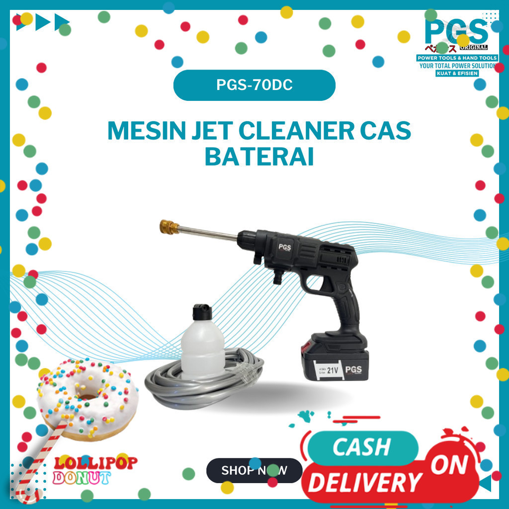 CORDLESS JET CLEANER PGS-70DC