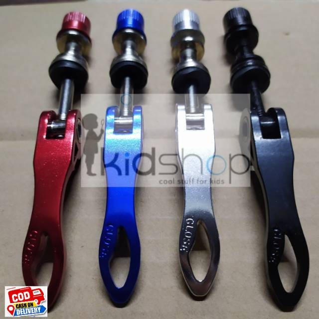 [KID] Quick Release Seatpost Sepeda Alloy Aluminium New QR