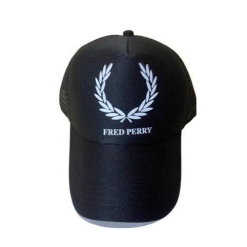 Topi fred perry jaring distro pria wanita trucker bahan adem dan tebal