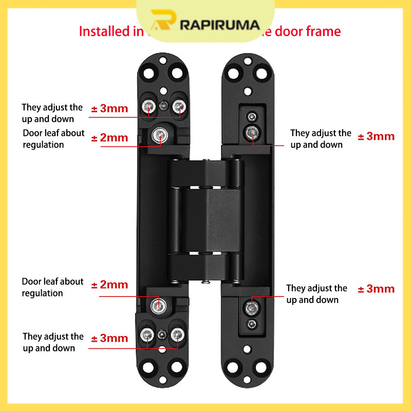 Invisible Hinge Engsel Pintu Tanam Door Hinge Berkualitas Aluminium / Engsel Pintu Premium / Engsel 