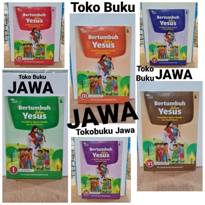 ✨TERLARIS ✨Pend. Agama Khatolik Bertumbuh dalam Yesus Kelas 1 2 3 4 5 6 Kanisius - Kelas 5