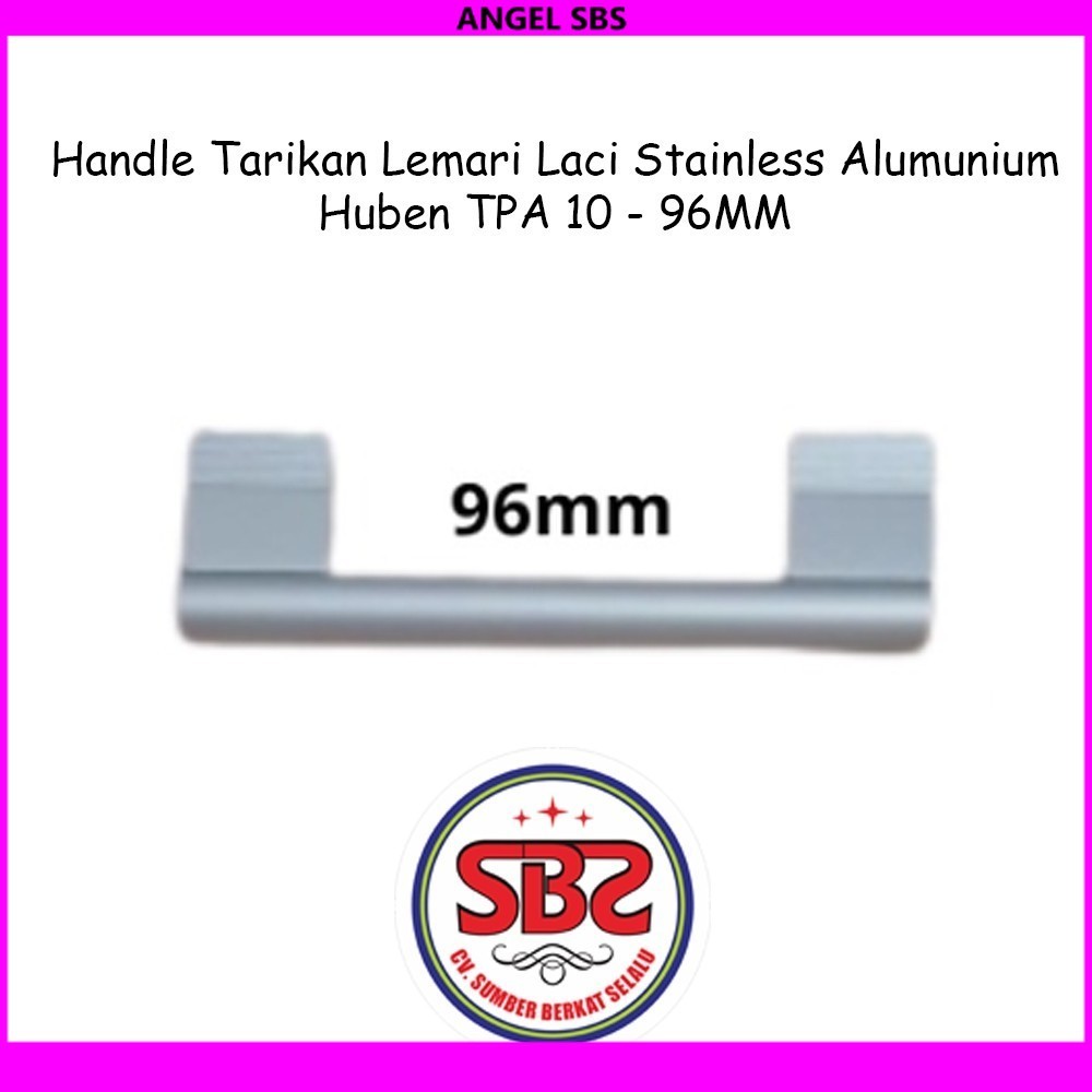 Handle Aluminium Pegangan Tarikan Laci Lemari Mebel Kitchen Set TPA 10 - Handle Tarikan Lemari Laci 