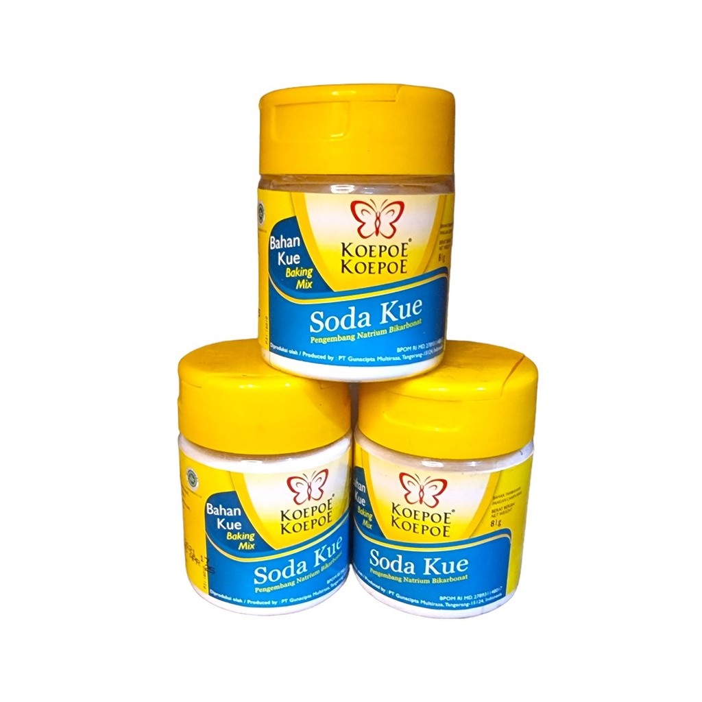 

Baking powder soda kue food grade Koepoe Koepoe botol 81gr 81 gram