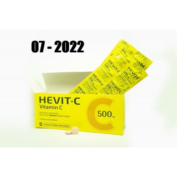 Vitamin C Hevit C 500 mg Strip
