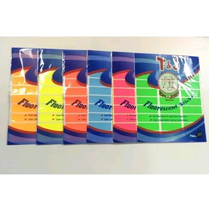 

Label Tom and Jerry 107 Flourescent Warna