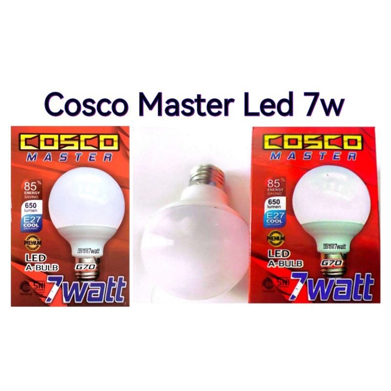 Cosco Lampu LED Bohlam Master Putih 7W / 9W / 12W