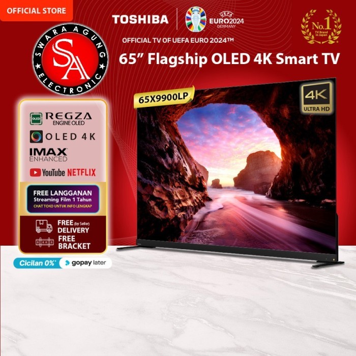 OLED Flagship 4K TV 65 Inch TOSHIBA 65X9900 - Smart TV (120Hz) Medan