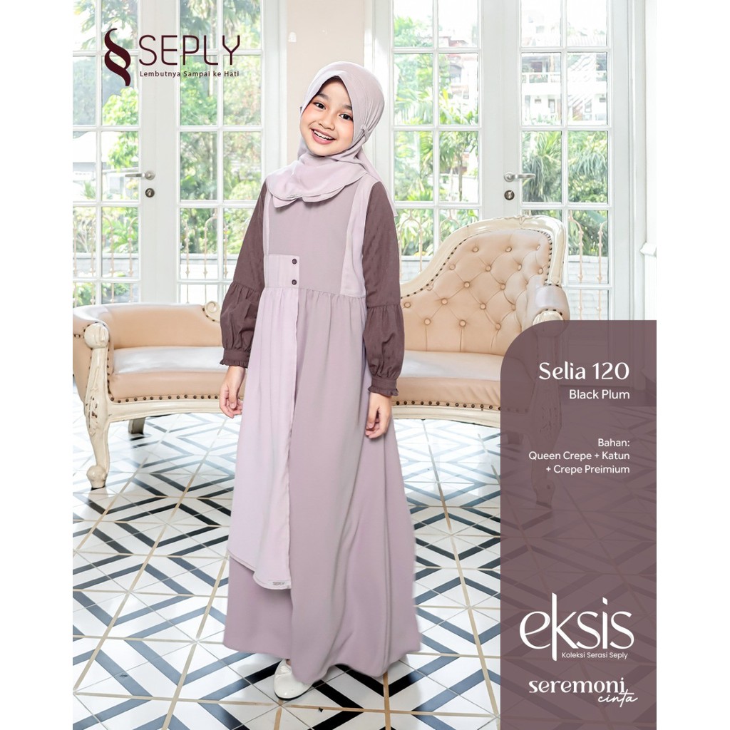 Selia 120 Black Plum By Seply | Gudang Ethica Seply