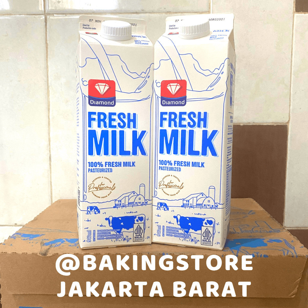 

RB Susu Segar Fresh Milk Diamond Profesional 946ml