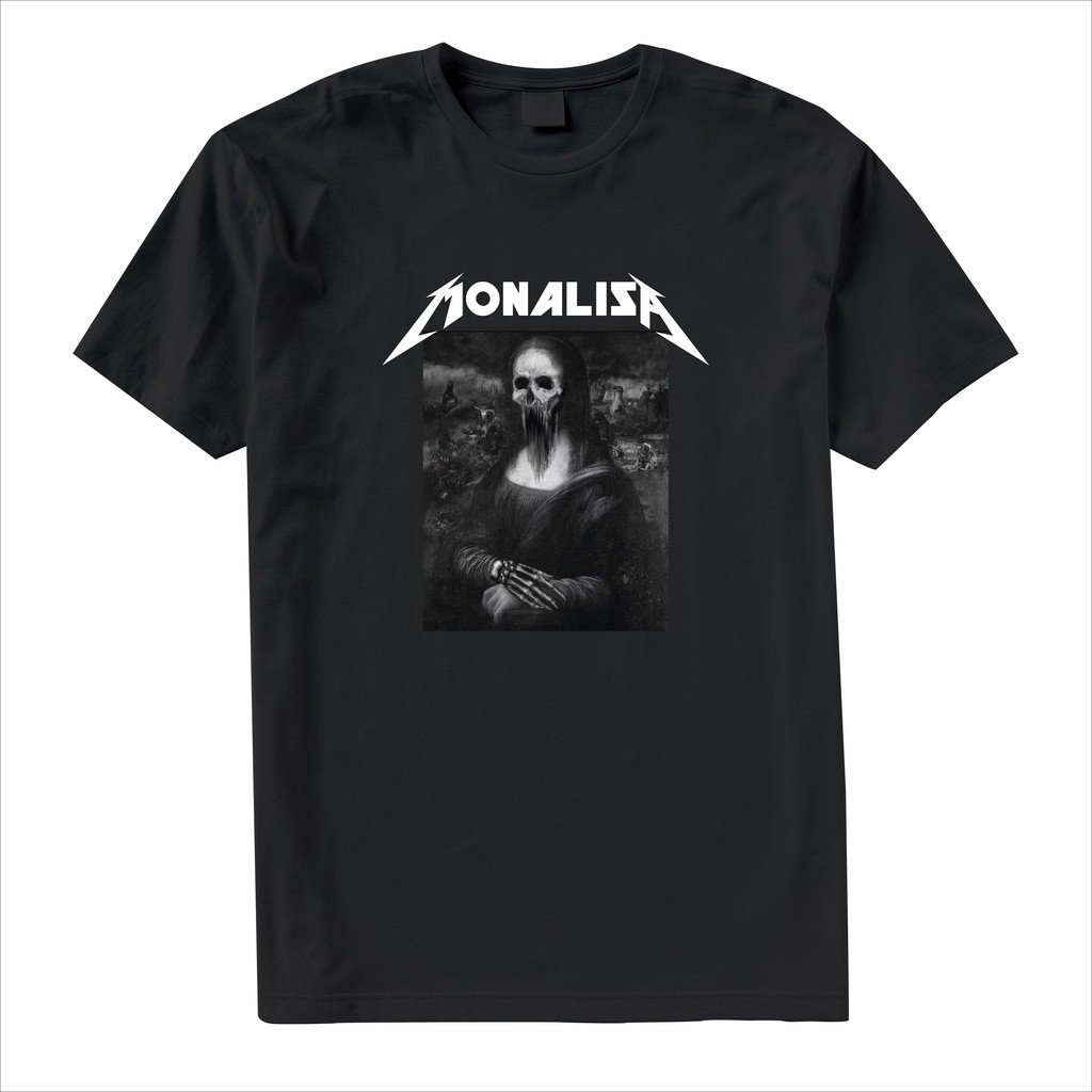 Toko Kaos - KAOS MONALISA METALLICA PLESETAN
