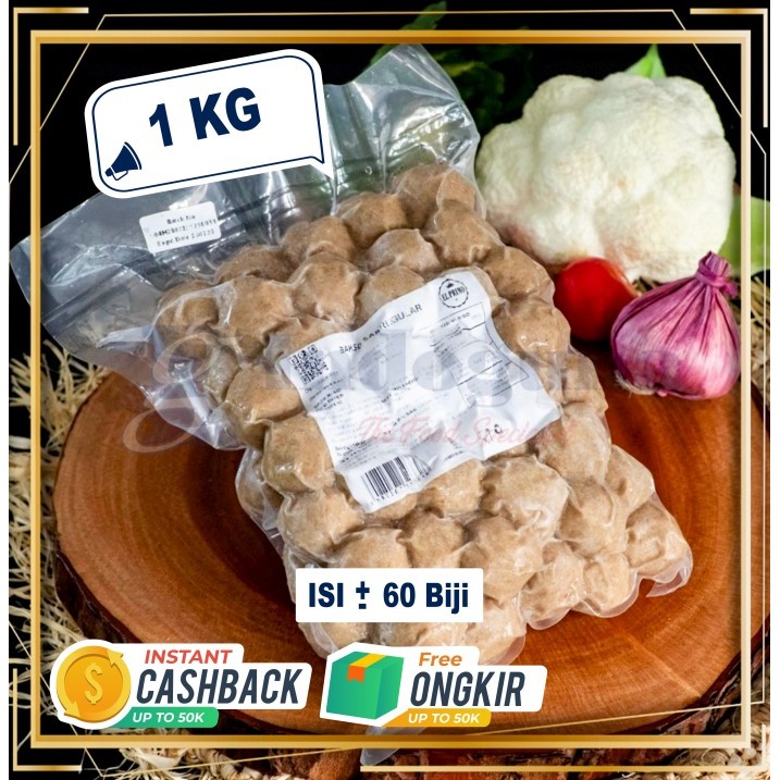 

BAKSO SAPI REGULAR 1 KG/ REGULAR MEATBALL
