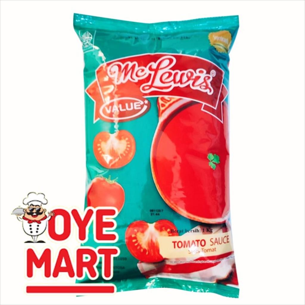 

MCLEWIS TOMATO SAUCE 1KG SAUS TOMAT HARGA EKONOMIS