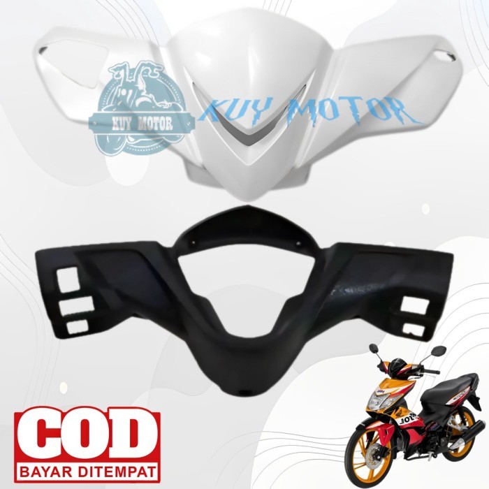 Batok Kepala Depan Belakang Honda Blade 110 Lama 2008 - 2011 Putih