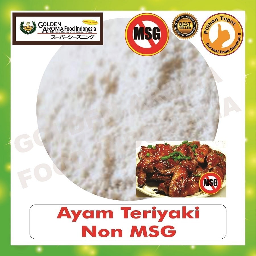 

Bubuk Tabur Ayam Teriyaki Non MSG 500Gr Bumbu Masak 1/2Kg Chicken Teriyaki Seasoning Powder halal