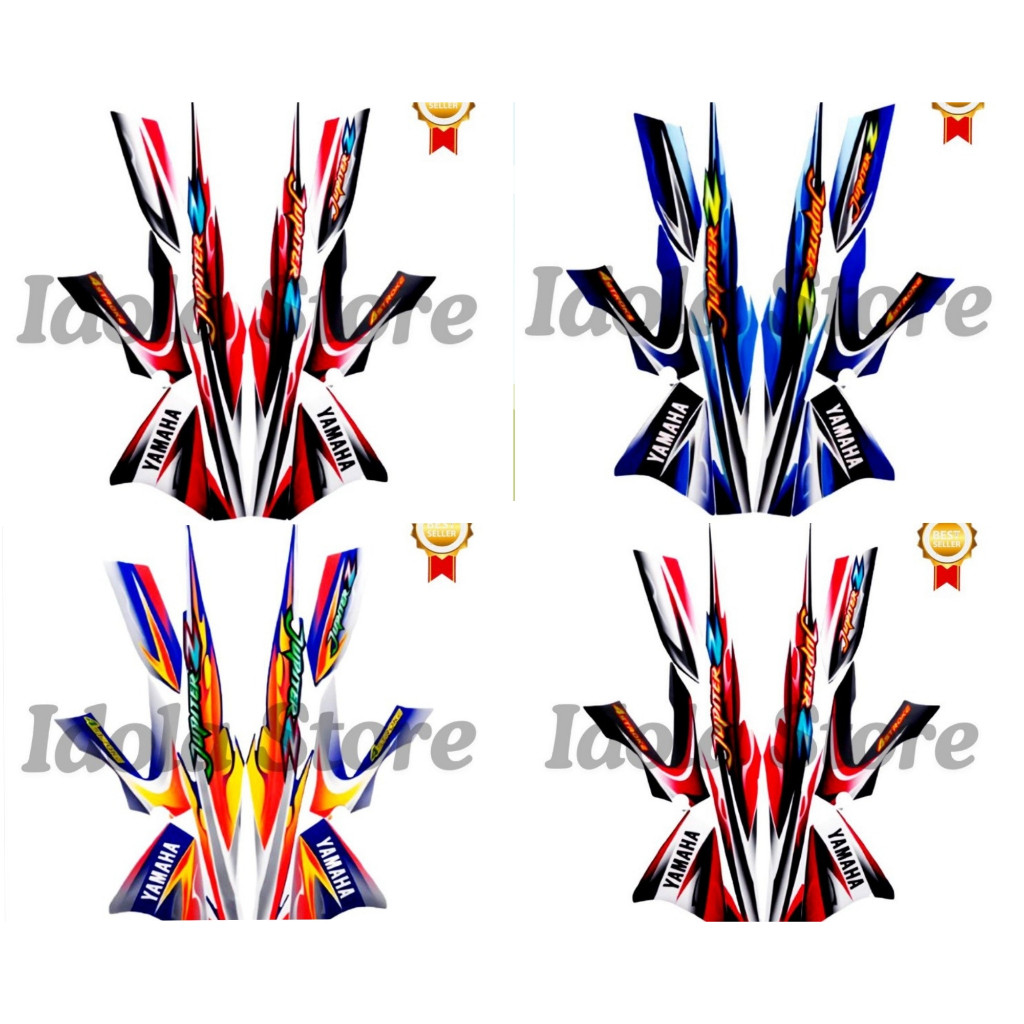 Striping Stiker Yamaha Jupiter Z Burhan 2005 List Body Motor Yamaha Jupiter Z Burhan 2005