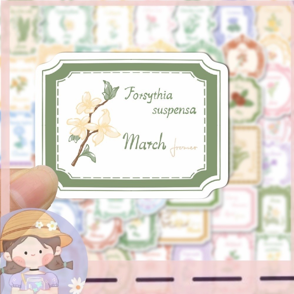 

PROMO50 Pcs Stiker Motif Kartun Tanaman Gaya Retro Tahan Air Untuk Dekorasi Laptop HELLO.NUZA