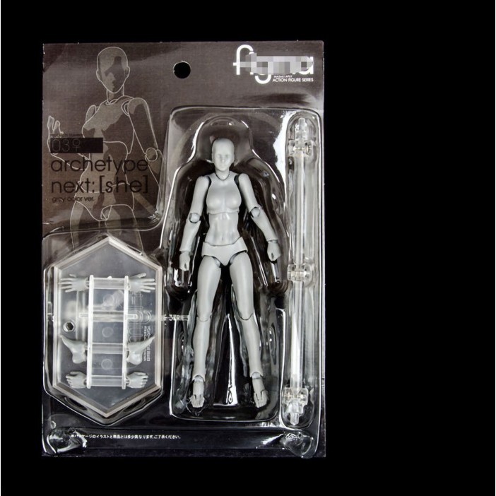 Figure Figma SHF Figuarts Body Skin Color Gray Art Movable
