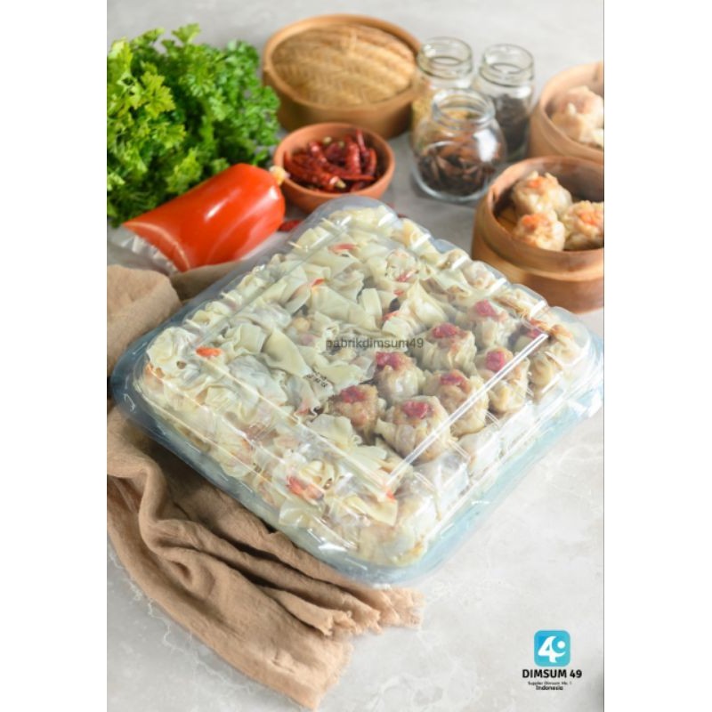 

DIMSUM 49 MIX A ISI 100 / DIMSUM HALAL FROZEN FOOD - Terlaris