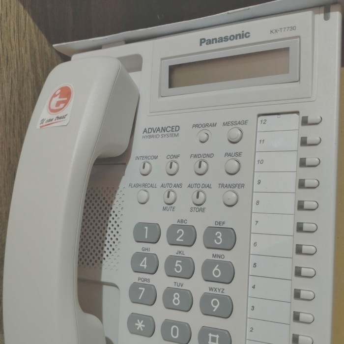 Pesawat Telpon rumah panasonic KX-T7730 key telephone KX T7730