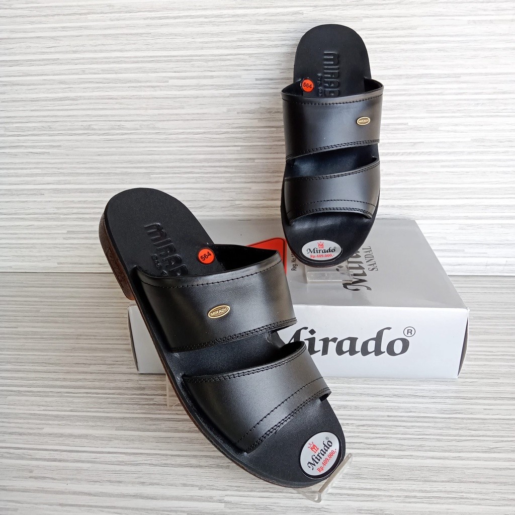 Terlaris Sandal pria mirado 564 kulit asli original sandal pria casual sendal slide pria mirado tali