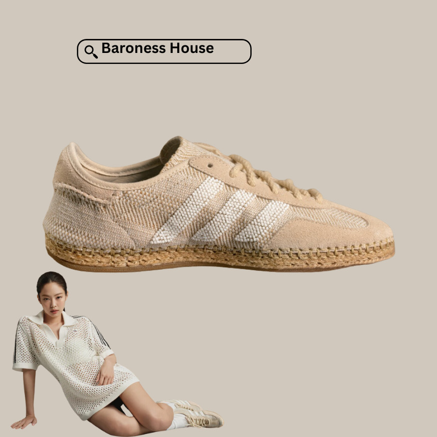 Adidas Gazelle CLOT Halo Ivory Edison Chen Jennie