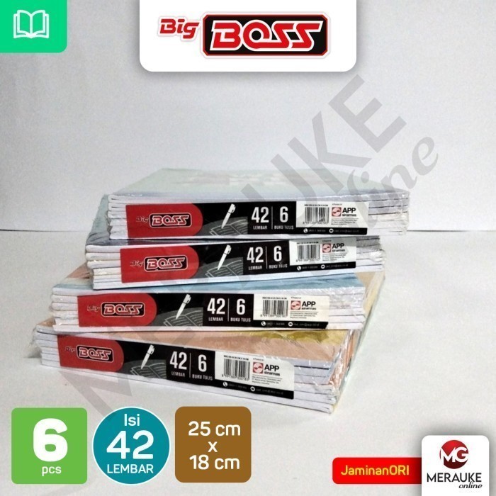 

HJK Buku Tulis BigBoss 42 Lembar