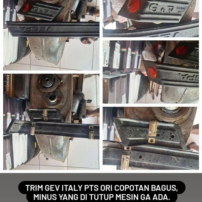 body trim Gev Torino italy Vespa Smallframe PTS special Primavera ori