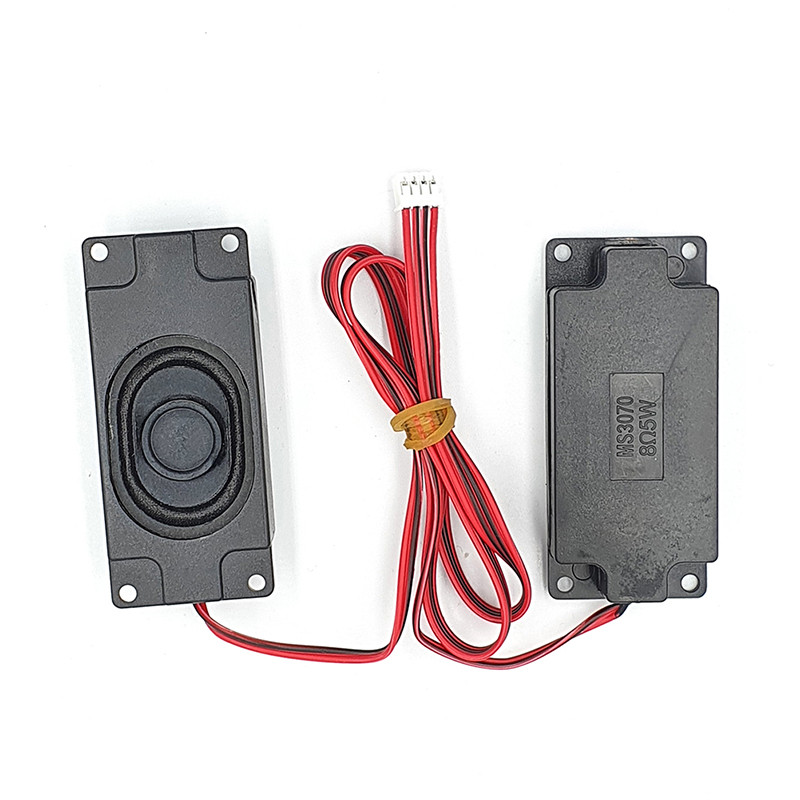 1Pair Audio Portable Speakers 3070 2840 4Ohm 3W Computer TV Speakers Loudspeaker