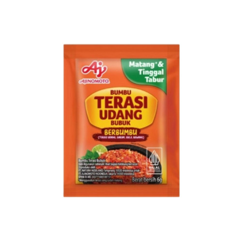 

Ajinomoto Terasi Udang Bubuk 6G