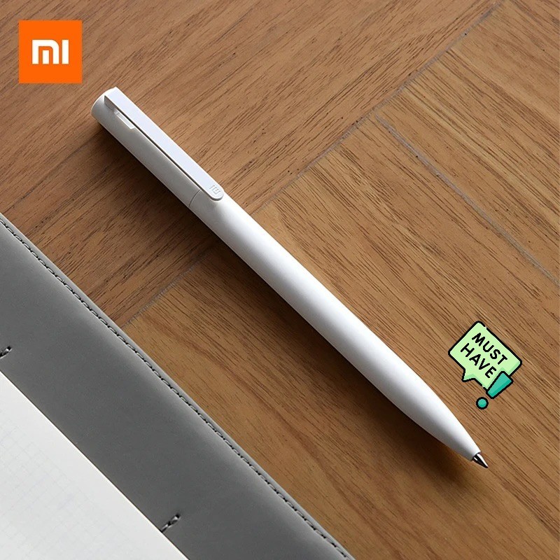 

Xiaomi Mi Pen Mikuni Gel Ink 0.5mm - Pena Tinta Warna Hitam Black