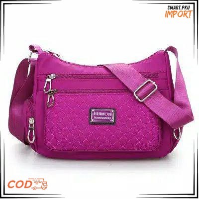 SP (COD) - ZZ-044 - TAS SELEMPANG WANITA IMPORT - TAS CHIBAO NYLON - TAS BATAM JAKARTA OS21 RUIMONTI