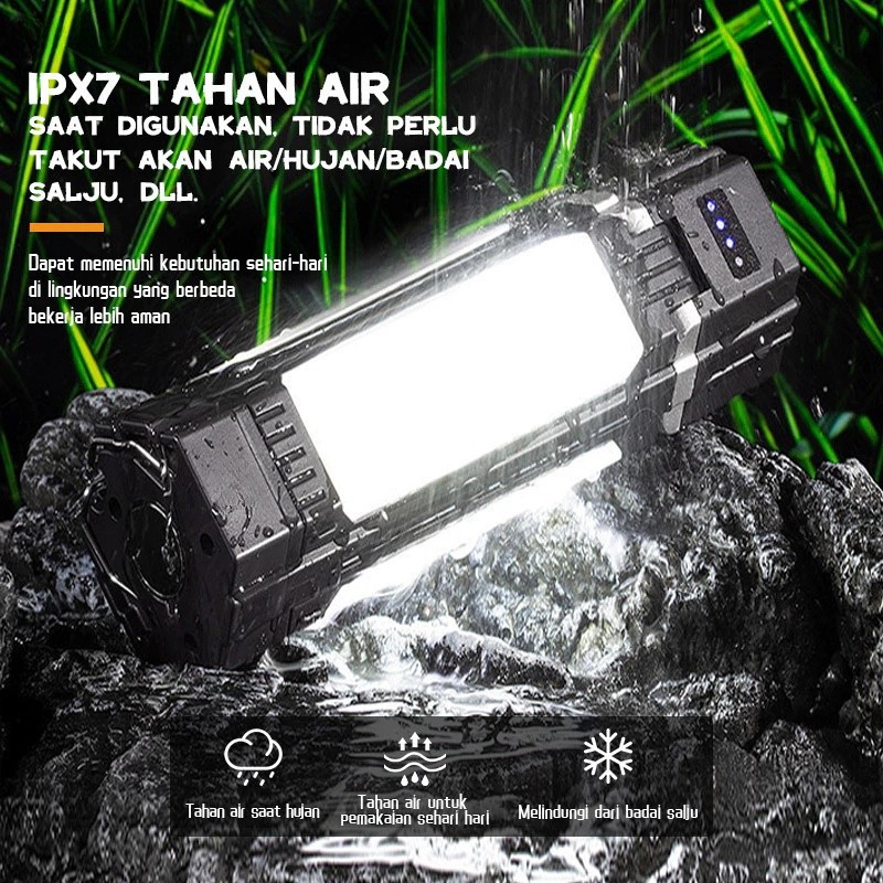 Lampu Camping/Lampu Kemping/Lampu Camping Tahan Lama/Lampu Camping Charger/Lampu Kemping Tahan