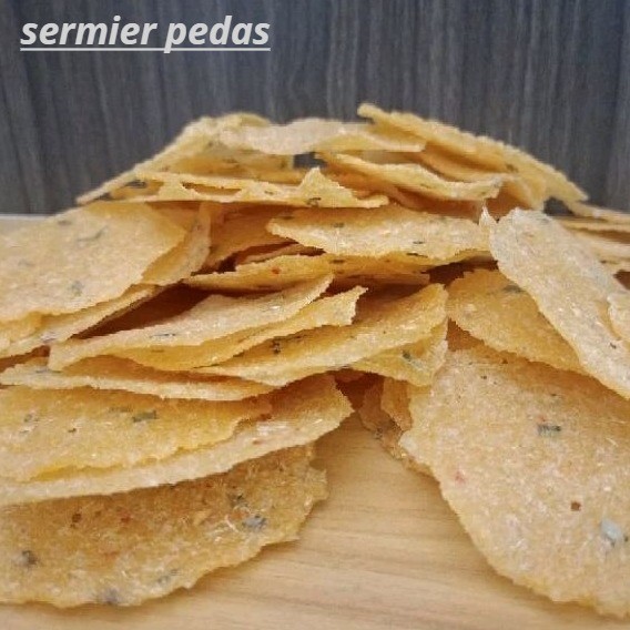 

250gr Krecek Kerupuk Singkong Ketela Sermier Krupuk Sermier RASA PEDAS