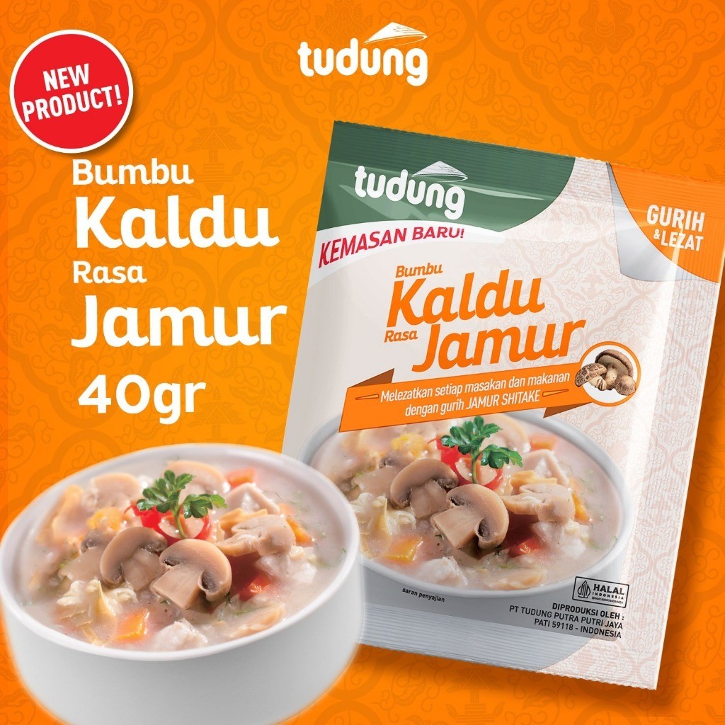 

️YERAH GROSIR TUDUNG BUMBU KALDU JAMUR 40GR