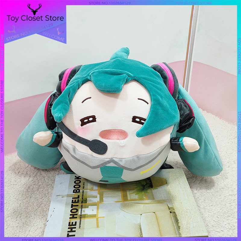 30cm Vocaloid Hatsune Miku  Kagamine Rin & Kagamine Len Sakura Miku Pillow Plush Doll Fufu Doll Kid 
