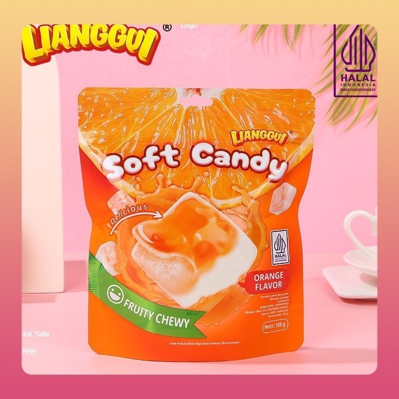 

[Menjual harga rendah][HALAL]Lianggui Peeled Fudge 108g Permen Lunak Rasa Jeruk Strawbery Mangga Corn Permen Buah Jelly Kupas Permen Rasa Buah Permen Lunak Viral Aneka Rasa Buah (Halal) Permen Lunak Rasa Mangga