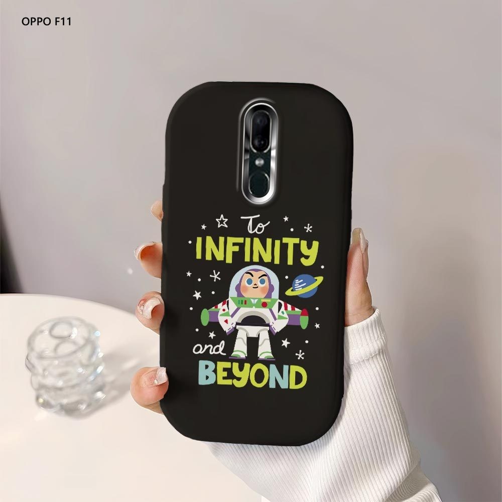 Untuk OPPO F11 F9 Pro A5 A3S A12e Anime Toy Story Back Cover Case Soft Original Liquid Silicone Casi
