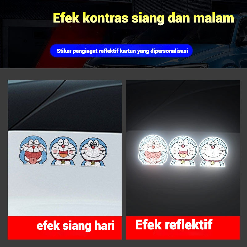 

Micke Stiker Tersembunyi Goresan Kreatif/ Stiker Motor Kartun /Stiker Pribadi /Stiker Motor Kartun
