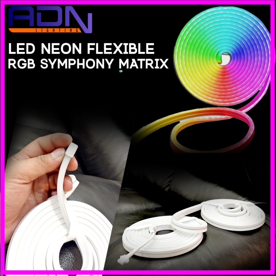 LED ALIS NEON FLEXIBLE FLEX RGB MATRIX SYMPHONY 12V RUNNING METERAN