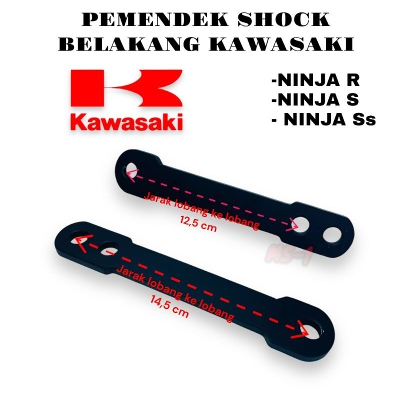 Lowering Kit Ninja R dan SS Pemendek Monoshock Ninja RR SS