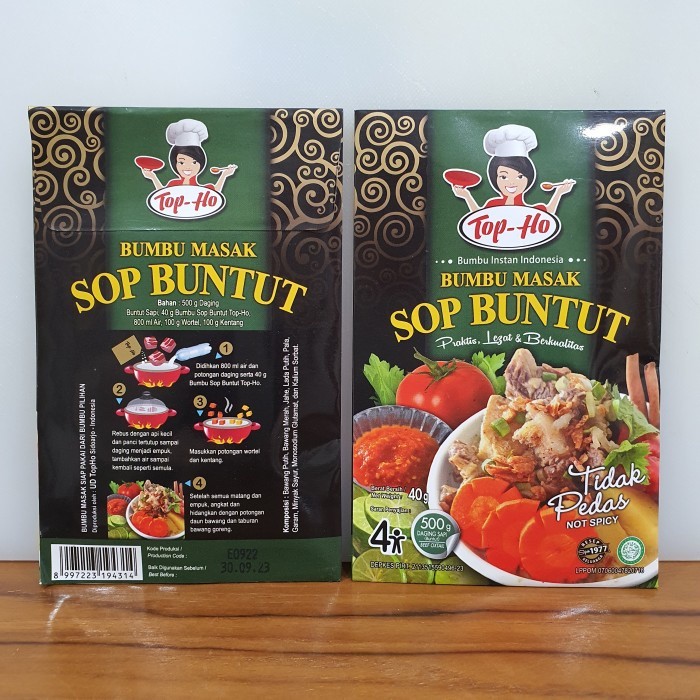 

TOPHO BUMBU PASTA INSTANT SOP BUNTUT 40g