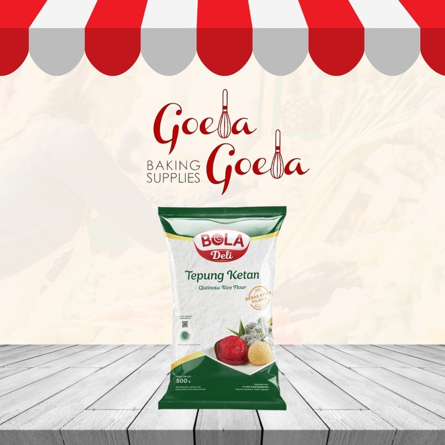 

Tepung Ketan Bola Deli 500 gr