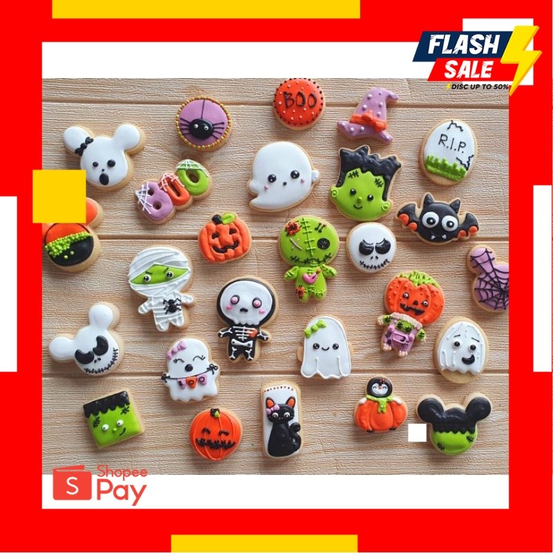 

HALOWEEN 10.10 | Halloween Series cookies - kukis halloween
