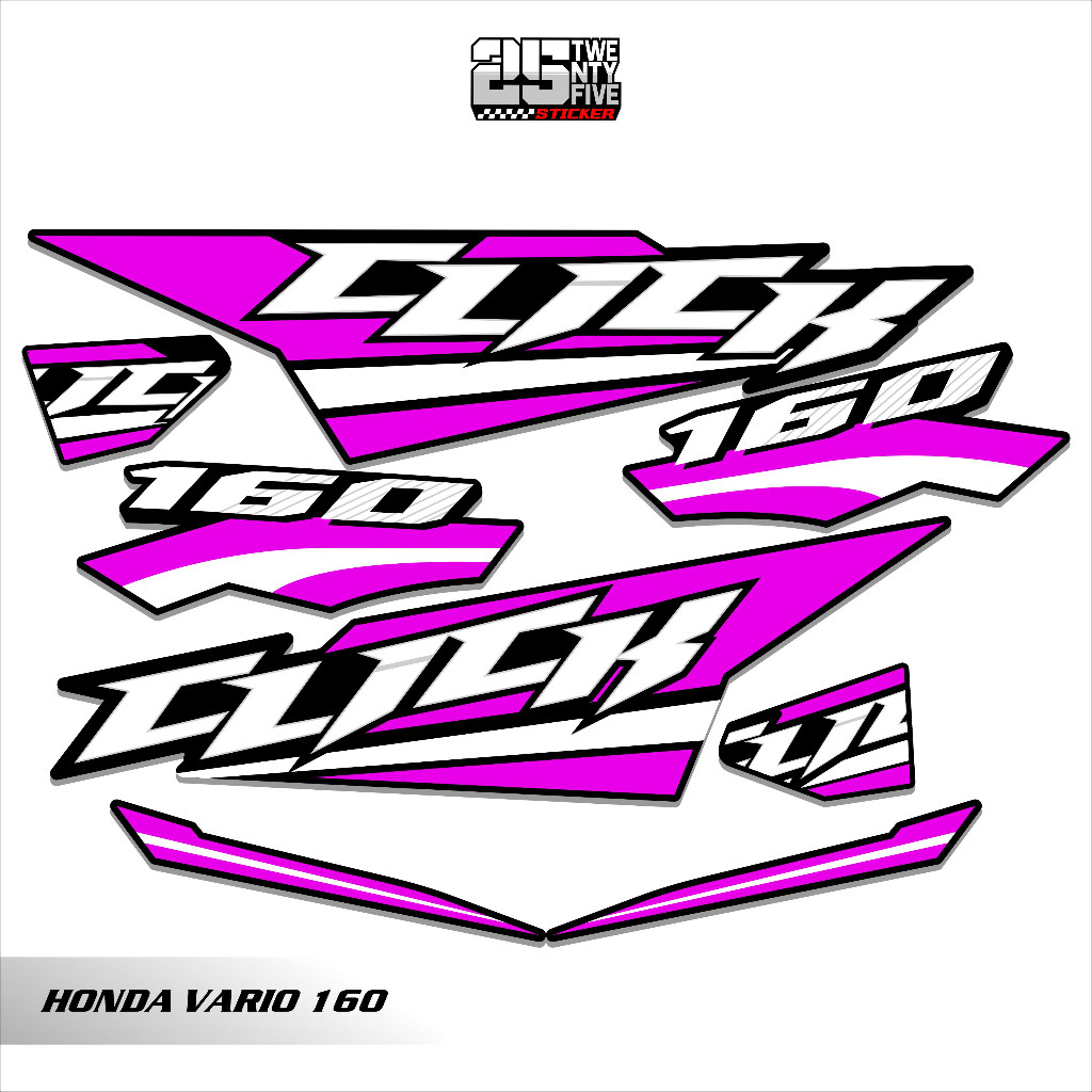 STRIPING HONDA VARIO 160 TAHUN 2022 /VARIO 160/STIKER VARIO 160/STICKER VARIO 160/DECAL VARIO 160/VA