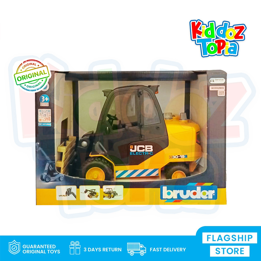 Bruder Toys 2512 - JCB Teletruk with Pallet GLC