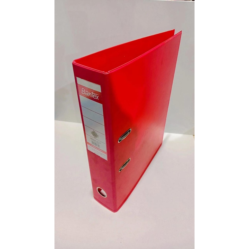 

BANTEX MAP RING / LEVER ARCH FILE FC 7CM PINK MELON