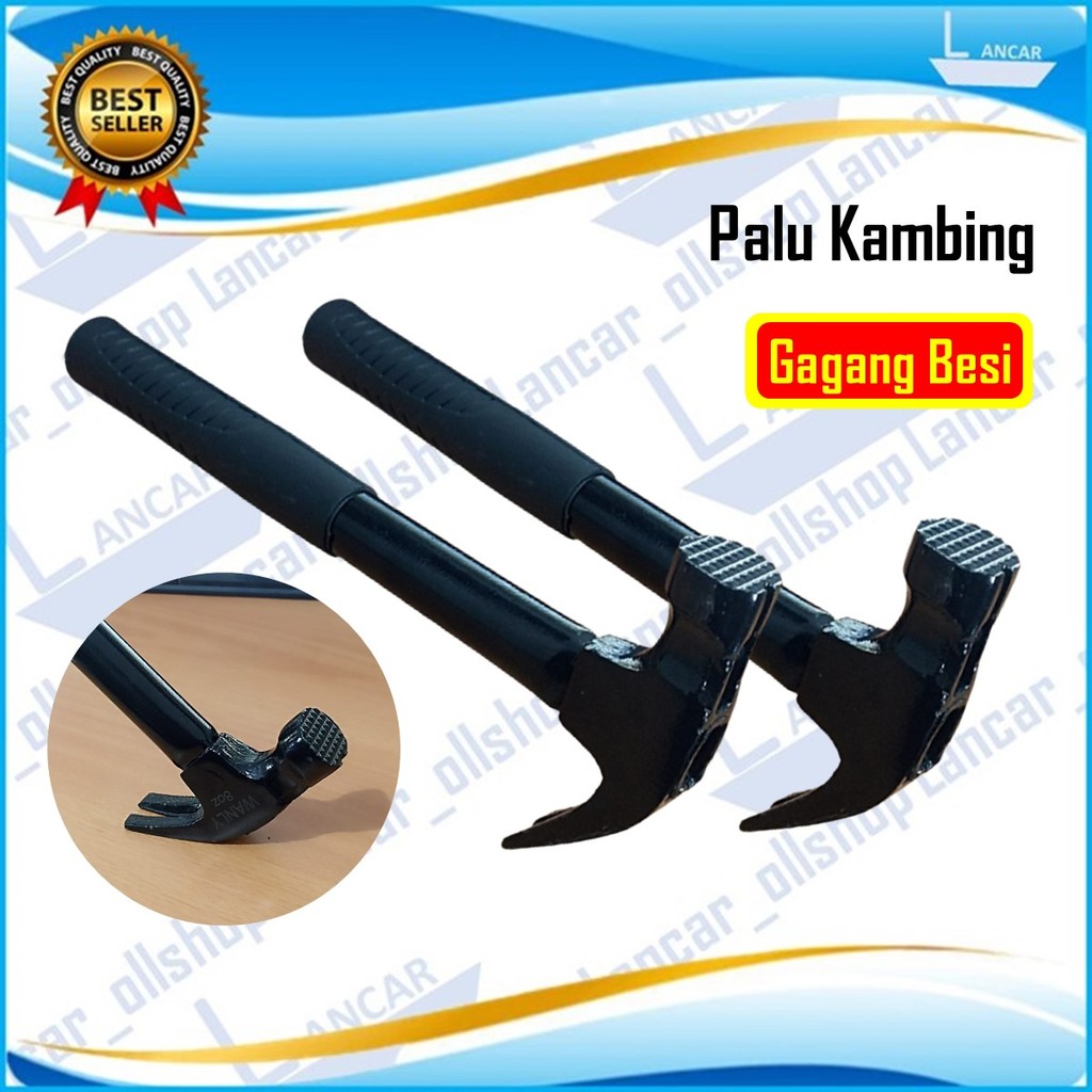Palu Kambing Claw Hammer Palu Martil Cungkil Paku Claw Hammer/ Palu Kambing Gagang Besi