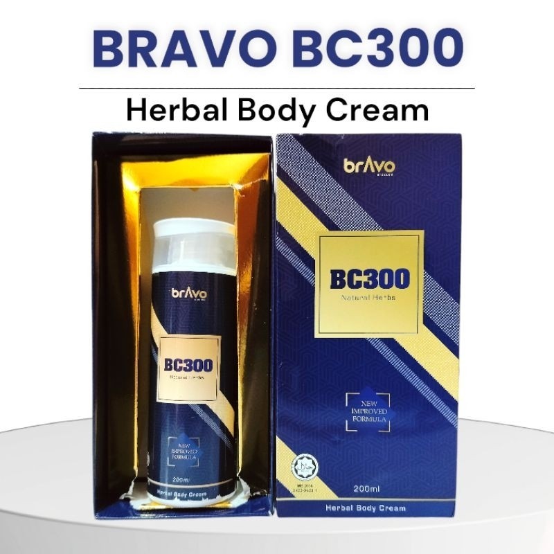 BRAVO BC300 CREAM AJAIB 1 BOTOL 200ML ORIGINAL MALAYSIA