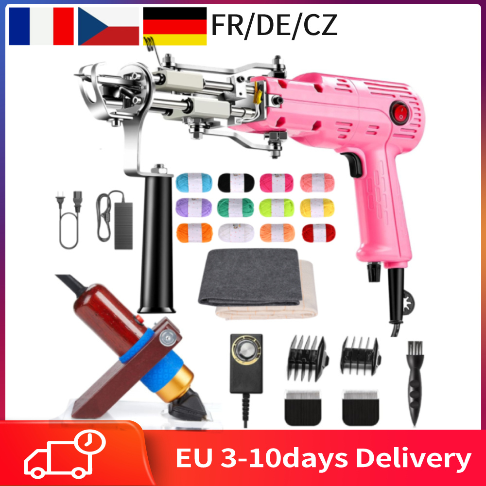 2 IN 1 Tufting  Sets with Trimmer Carpet Tufting  Tufting Machine Cut Pile and Loop Pile DIY Tools